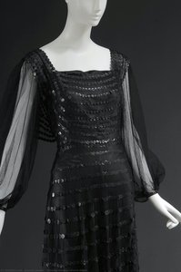 Evening Dress\n\nfront Detail — Jeanne Lanvin