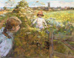 Hide And Seek — Elizabeth Adela Stanhope Forbes