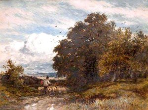 Landscape with Sheep