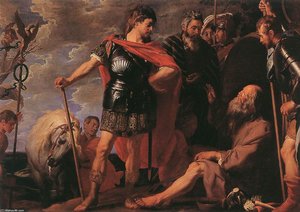 Alexander And Diogenes — Gaspar De Crayer