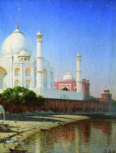 Taj Mahal Mausoleum — Vasily Vasilevich Vereshchagin, Realism