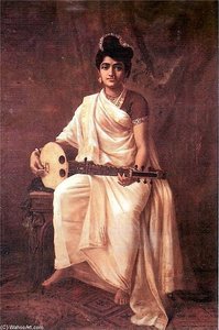 Malabar Lady — Raja Ravi Varma