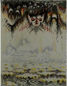 Sea Of Queen Anne's Lace And Cicada Song — Charles Burchfield