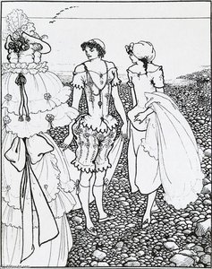 The Bathers — Aubrey Vincent Beardsley