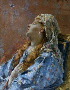 La Japonaise — Alfred Émile Léopold Stevens