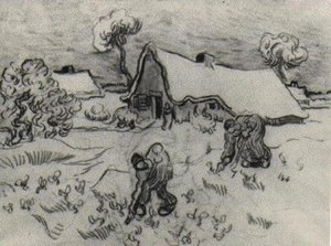Sketch Of Diggers And Other Figures — Vincent Willem Van Gogh