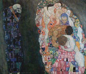 Death And Life — Gustav Klimt, Symbolism
