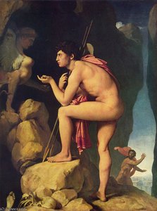 Oedipus And The Sphinx — Jean-auguste-dominique Ingres