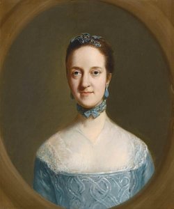 Portrait Of Mrs Elizabeth Edgar — Thomas Gainsborough