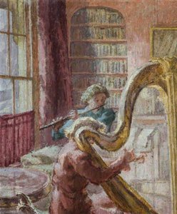 Flute and Harp