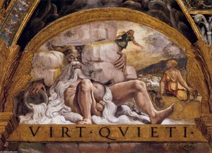 Psyche's Second Task (river Deity) — Giulio Romano