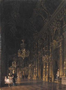 Le foyer de la danse à l'Opéra La galerie du Grand Foyer
