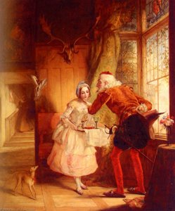 The Sixth Age Shifts Into Lean And Slippered Pantaloon With Spectacles On Nose — Abraham Solomon