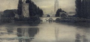 The Lac D'amour, Bruges — Fernand Edmond Jean Marie Khnopff