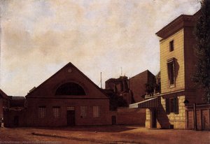 Workshop Of The Gropius Brothers — Johann Philipp Eduard Gaertner, Romanticism