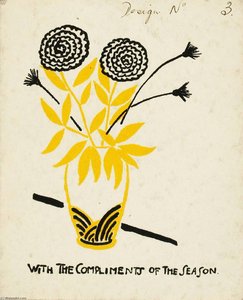 With The Compliments Of The Season (design No. 3) — Henry Lyman Saÿen
