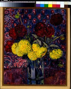 Dahlias In A Vase — Тео Ван Рисслельбергх