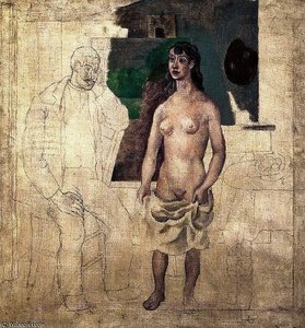 Der Maler Und Sein Modell — Pablo Picasso
