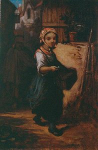 Enfant Au Panier — Hippolyte Pradelles