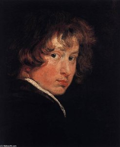Self-portrait At The Age Of Sixteen — Sir Anthony Van Dyck, Baroque
