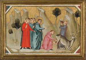 Saint Proculus Induces The Doe To Give Milk To His Thirsty Companions — Пачино Ди Бонагуида