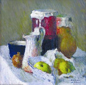 Jam Jar And Apples — Igor Emmanuilovich Grabar