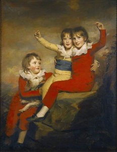 The Macdonald Children — Henry Raeburn Dobson