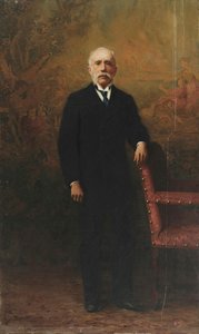 Portrait Of Erasmo Lucini — Alcide Davide Campestrini