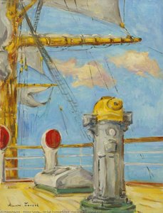 The Sail Training Barque 'Nippon Maru' Quarter Deck