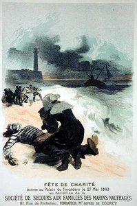 Reproduction Of A Poster Advertising The 'charity Fete' — Jules Chéret