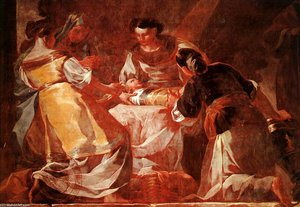 Birth Of The Virgin — Francisco José De Goya Y Lucientes, Romanticism