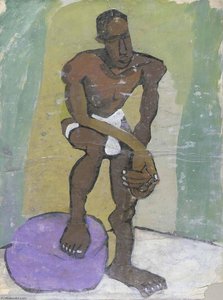 Standing Male Model — William H. Johnson