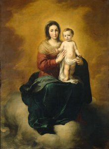 Virgin And Child, Bartolomé Esteban Murillo, C. 1670 — Bartolomé Esteban Murillo