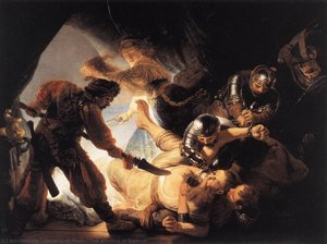 The Blinding Of Samson — Rembrandt Peale, Neoclassicism