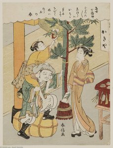 Daikoku And Kagiya Osen — Suzuki Harunobu
