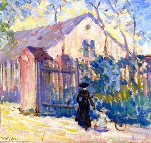 The Gate At Szeliwy — Robert Polhill Bevan