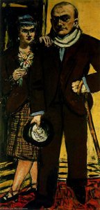 Max And Quappi — Max Beckmann, Expressionism