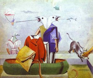 Birds; Also; Birds, Fish-snake And Scarecrow — Max Ernst, Surrealism