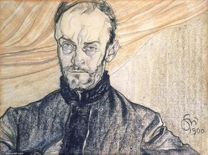 Portrait Of Antoni Kamienski — Stanislaw Wyspianski