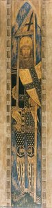 Reconstruction Of Medieval Mural Painting, Saint Mercure — Ernest William Tristram
