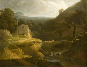 Greta Bridge, Rokeby, Durham — George Arnald
