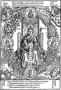 Philosophia (personification Of Philosophy) — Albrecht Dürer, Northern Renaissance Engraving