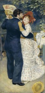 Baile En El Campo — Pierre-auguste Renoir, Impresionismo