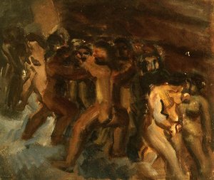 Untitled (scene With Nude Figures) — Mark Rothko, Abstract Expressionism