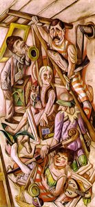 The Dream,1921, St. Louis Art Museum — Max Beckmann