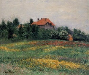 Norman Landscape — Gustave Caillebotte