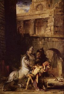 Diomedes Devoured By His Horses — Gustave Moreau, Symbolist Painting
