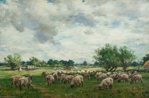 Landscape With Sheep — William Mark Fisher