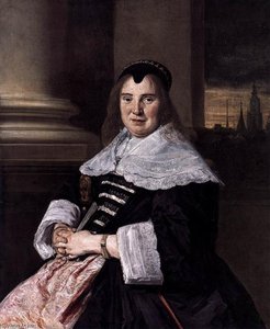 Portrait Of A Woman — Frans Hals I, Baroque Realism