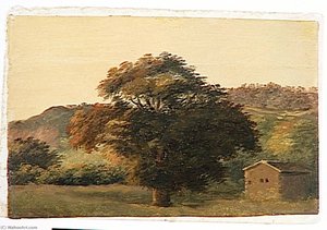 A La Rocca Di Papa Le Grand Arbre — Pierre De Valenciennes